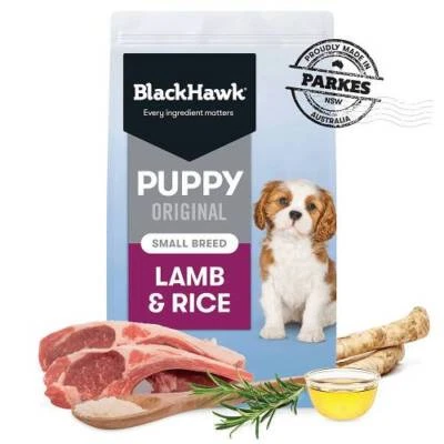 Black Hawk Dog Food Puppy Small Breed Lamb and Rice 10kg - image 1 of 4