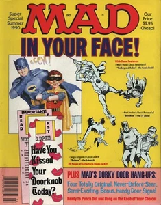 MAD Magazine - Super Special Summer 1990 - No. 71 - Dorky Door Hangups - Picture 1 of 2
