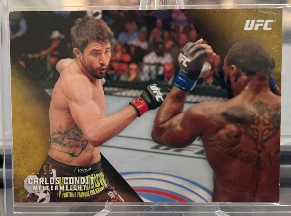 CARLOS CONDIT 2015 Topps UFC Knockout GOLD 73/99 - Image 1 of 1