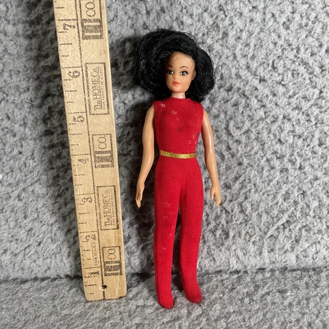 Vintage Mego Lion Rock Wonder Girl Teen Titans Action Figure Original Incomplete Cover