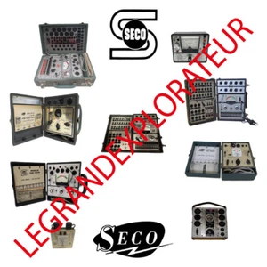 Ultimate SECO Tube Tester Operation Service Schematics Manual Chart  PDF on DVD - Picture 1 of 1