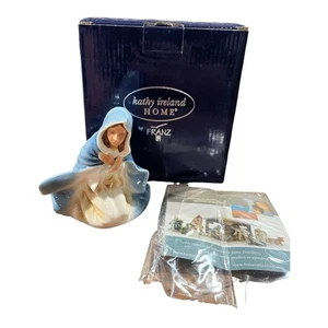 Kathy Ireland Home Divinity Nativity by Franz Collection Mary with Box MIB - Picture 1 of 8