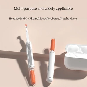Headphone Multi-Functional Cleaning Pen Keyboard Laptop Computers Cleaning Brush - Picture 1 of 6
