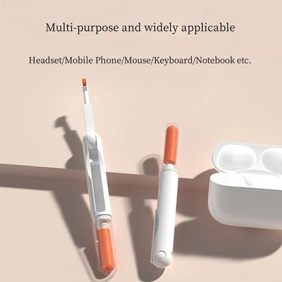 Headphone Multi-Functional Cleaning Pen Keyboard Laptop Computers Cleaning Brush - Image 1 of 4