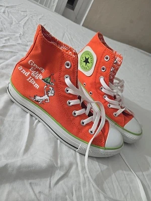 Orange Converse - Edición Limitada Huevos Verdes y Jamón Colaboración Foto 1 de 4