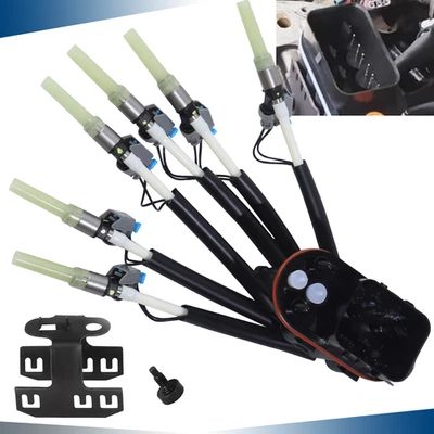 For GMC Chevy Isuzu Oldsmobile V6 4.3L 2173028 Spider Fuel Injector 6 Cylinder Foto 1 de 4