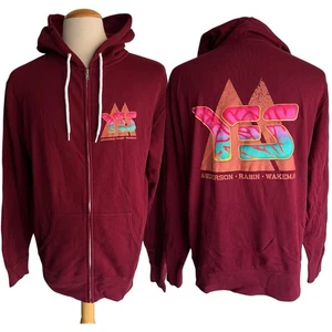YES - ANDERSON • RABIN • WAKEMAN (2018) Official Full Zip Tour Hoodie Size Large - Picture 1 of 6