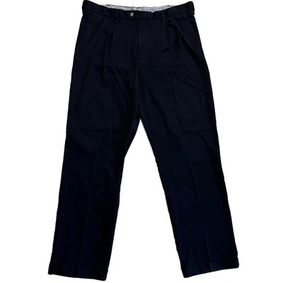 Pantalones Croft & Barrow No Iron Calce Clásico Negros Para Hombre 38x34 Defectuosos Foto 1 de 4