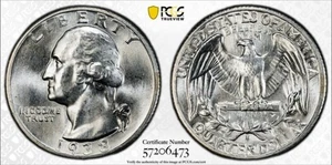 1938-S Washington Silver Quarter PCGS MS64 - Picture 1 of 3