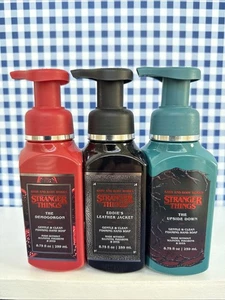 3X ~ Bagno Corpo Funziona ~ STRANGER THINGS ~ Sapone Mani Schiumogeno Delicato - Foto 1 di 2