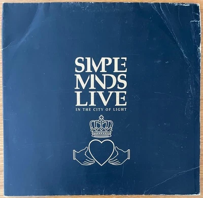 SIMPLE MINDS - LIVE IN THE CITY OF LIGHT 1st EU Press 1987 2xLP EX - Image 1 of 4