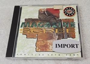 MAGAZINE : Scree Rarities 1978-1981 : 1990 Virgin UK IMPORT CD, MADE IN ENGLAND - Imagen 1 de 3