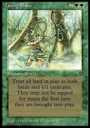 Magic MTG Legends Living Plane NEAR MINT NM - Image 1 of 1