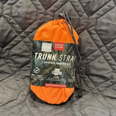 Grand Trunk Portable Hammock Tree Straps Orange | Hammock Suspension System - Image 1 of 4
