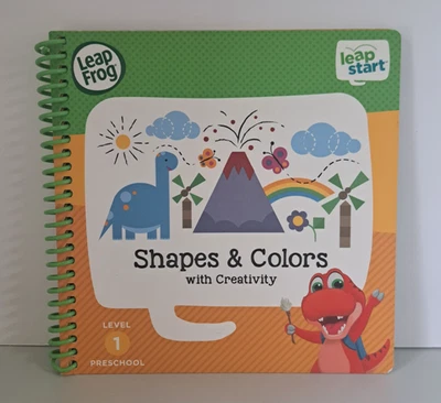 LeapFrog Read LeapStart Book Shapes & Colors Dinosaurs Match Home School Kid - Image 1 of 3