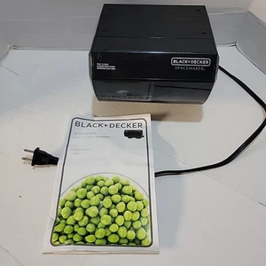 Abridor de latas Black+Decker Spacemaker negro debajo del gabinete CO100B con instrucciones - Imagen 1 de 8