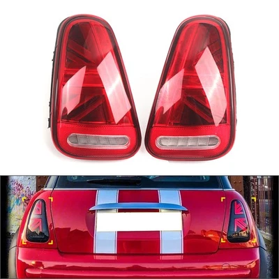 2x Tail Lights Turn Signal Lamps For Mini Cooper R50 R53 2001-2006 R52 05-08 Red - Image 1 of 4