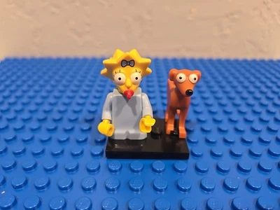 Lego The Simpsons Series 2 Maggie Simpson and Santa's Little Helper CMF - Image 1 of 4