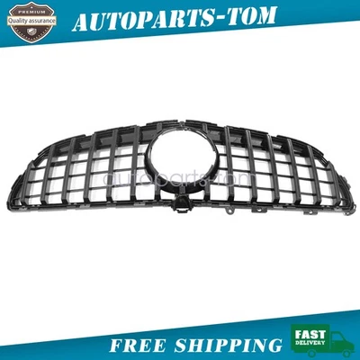 For Mercedes Benz CLS500 CLS550 W218 2015-2018 Front Grille Black — 第 1/4 张图片