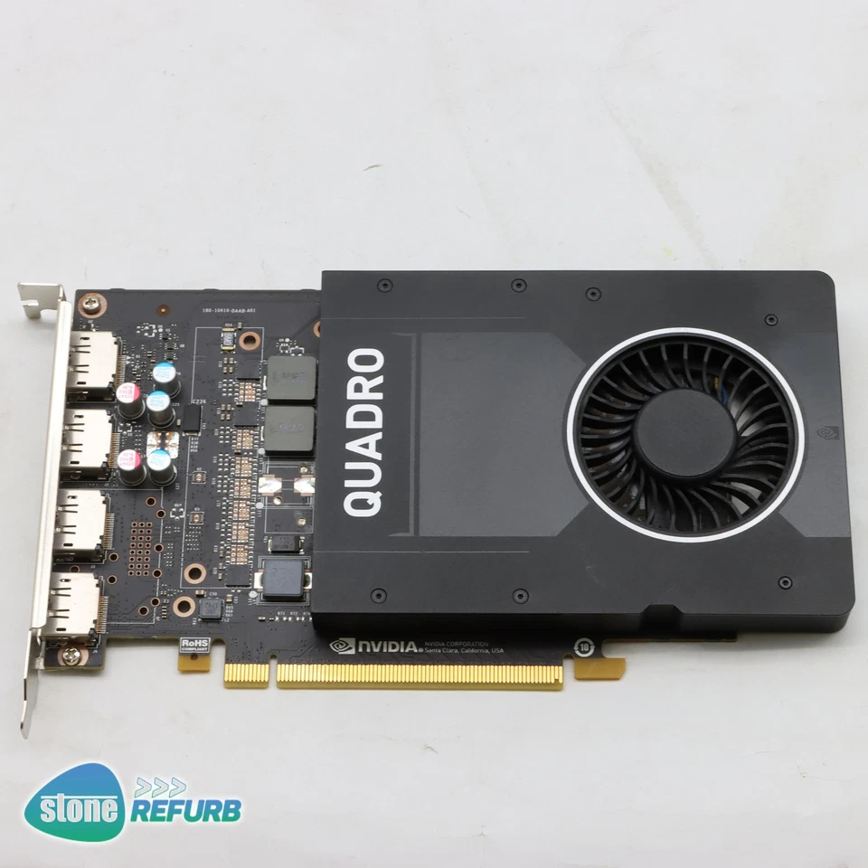 Nvidia Quadro P2000 - 5GB - GDDR5 - Graphics Card - Image 1 of 3