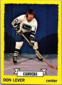 1973 - 1974 Topps #111 - Don Lever - Vancouver Canucks - Center - Bild 1 von 2