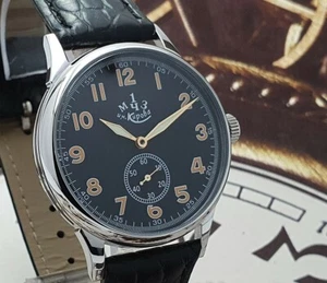 Uhr Kirovskie 1MChZ Vintage Uhr Pobeda Style Edelstahlgehäuse - Bild 1 von 12
