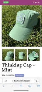 Bodhian Brains Thinking Cap Mint - Picture 1 of 4
