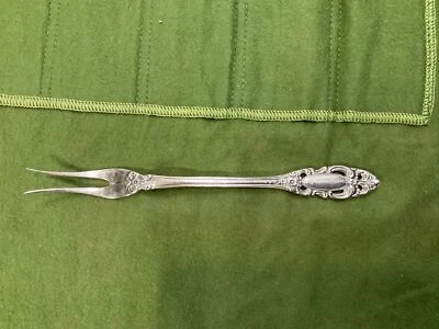 Towle Grand Duchess Sterling 6” Olive/Pickle Fork Mint - Image 1 of 4