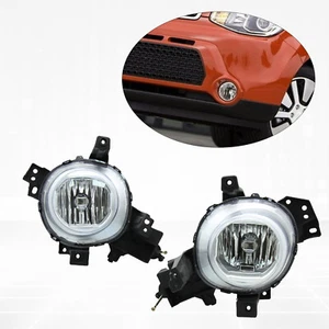 Front Bumper Fog Lamps Lights Left & Right For Kia Soul Hatchback 2017 2018 2019 - Foto 1 di 16