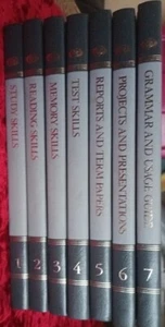 THE WORLD BOOK LEARNING LIBRARY - 1986 The Complete Set Of 7 Hardback Books - Picture 1 of 8
