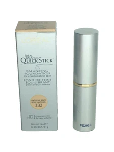 L'Oreal Ideal Balance QuickStick Balancing SPF 14 Foundation Natural Beige #332 - Picture 1 of 1