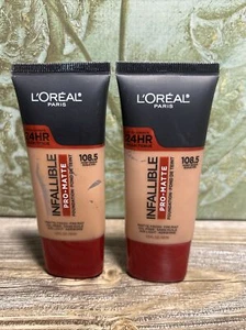 L'Oreal Infallible 24HR Pro-Matte Foundation Matte Finish 1.0oz./30ml You Pick - Picture 1 of 4