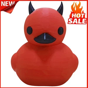 Lil' Devil Ducky,Car Decoration, Mini Devil Duck Desktop Decoration Gifts - Picture 1 of 6