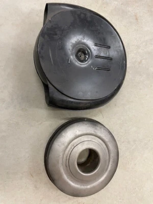 Limpiador de aire original 1951-1956 Cadillac Bat Wing aceite baño OEM Oldsmobile Foto 1 de 4