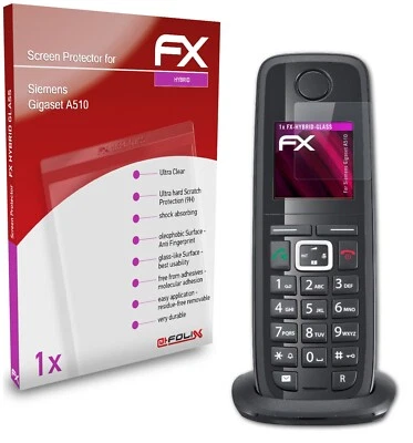 atFoliX Película Vidrio para Siemens Gigaset A510 9H Armadura protectora - Imagen 1 de 4
