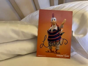 Europa-Park Rust AUTOGRAMMKARTE LOUIS - aktuelle Edition - Parkmaskottchen - Bild 1 von 3