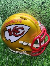George Karlaftis Kansas City Chiefs Autographed / Signed FLASH Mini Helmet Inscr