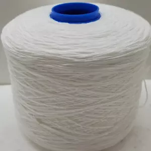 Wolle NaturGarn Stricken & häkeln|Kone 100% baumwolle weiss 1kg reinweiss 4000m - Bild 1 von 5