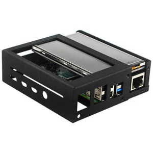 3,5-Zoll-Touchscreen-LCD-Display mit Metallgehäuse & Lüfter für Raspberry Pi 4B - Bild 1 von 13