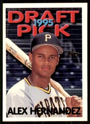 1995 Topps Traded Rookies Alex Hernandez RC Pittsburgh Pirates #69T - Image 1 of 2