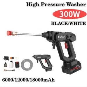Electric High Pressure Portable Water Spray Car Gun Washer Cleaner Yard Cordless - Picture 1 of 18