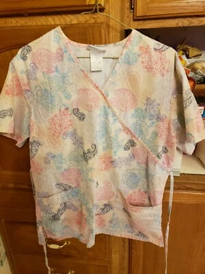 SB Medium Scrub Top Tie Back  - Image 1 of 4