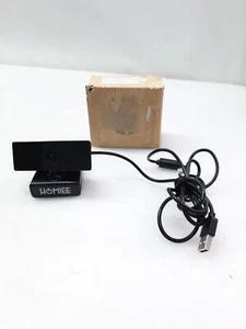 HOMIEE Webcam mit Mikrofon fuer PC, Webcam HD 1080P Streaming fuer MAC, Laptop - Afbeelding 1 van 6