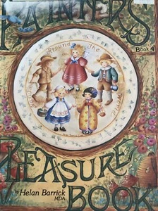 Vintage Tole Pattern Book: Painters Pleasure Book 4 by Helan Barrick - Picture 1 of 12