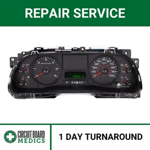 REPAIR SERVICE for 2005 2006 2007 Ford Super Duty Instrument Cluster F250 F350 - Picture 1 of 4