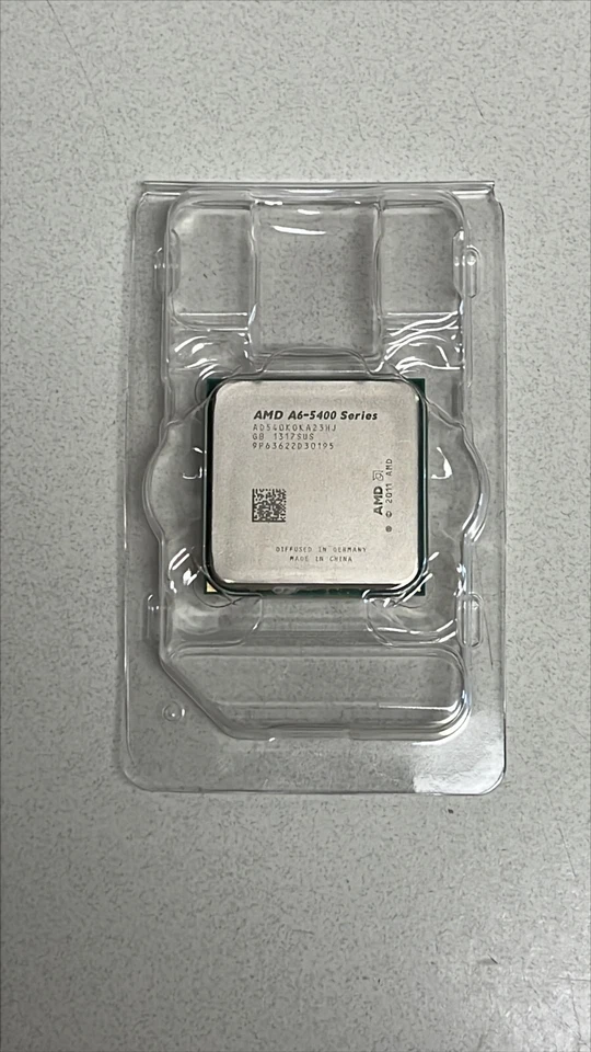 AMD A6-5400 Series Dual-Core 3.6Ghz CPU Processor Socket FM2 AD540K0KA23HJ - Image 1 of 1