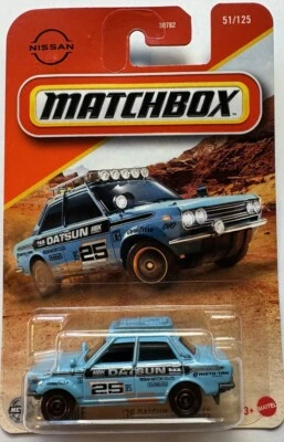 Matchbox 2025 '70 Datsun 510 Rally 51/125 - Image 1 of 2