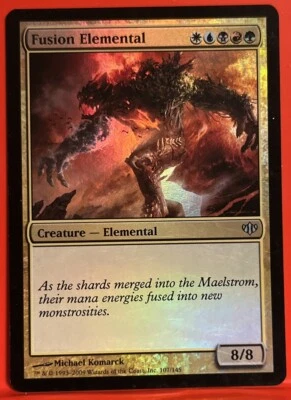 Fusion Elemental 2009 Conflux Foil Multi-color Uncommon MTG 107/145 - Image 1 of 2