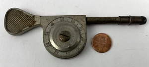 Frühe L.S. Starrett Drehzahlmessgerät ATHOL MASS PAT. Drehzahlmesser April 13 1897 - Bild 1 von 4