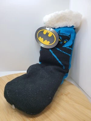 Batman cálido y difuso Sherpa forrado talla única se adapta a la mayoría de los calcetines con etiquetas Foto 1 de 2